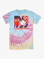 Disney Mickey Mouse & Minnie Current Mood Tie Dye T-Shirt