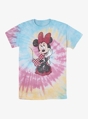 Disney Minnie Mouse Polka Dot Tie Dye T-Shirt