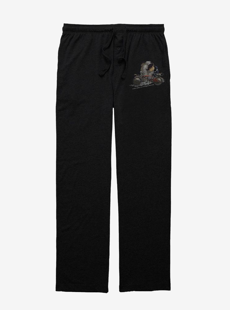 Boxlunch Coraline Wybie Bike Pajama Pants