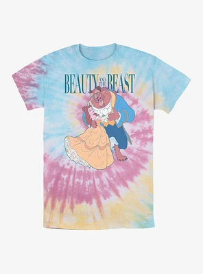 Disney Beauty and the Beast Vintage Tie Dye T-Shirt