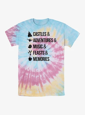 Disney Princesses Just Things Tie Dye T-Shirt