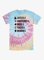 Disney Princesses Just Things Tie Dye T-Shirt