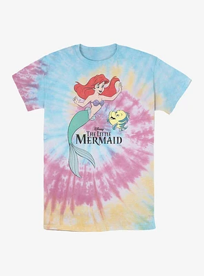 Disney The Little Mermaid Underwater Friends Tie Dye T-Shirt