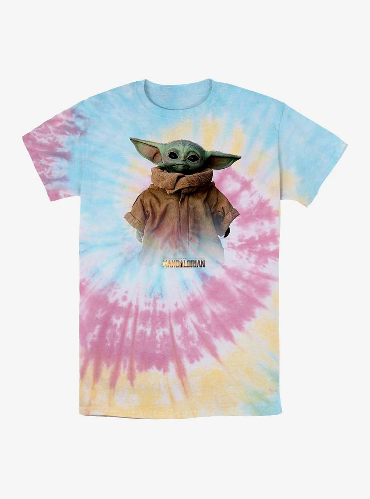 Star Wars The Mandalorian Child Tie Dye T-Shirt