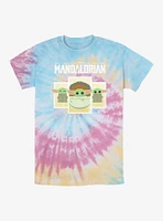 Star Wars The Mandalorian Child Tie Dye T-Shirt