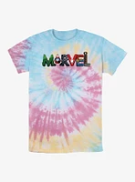 Marvel Fan Letters Tie Dye T-Shirt