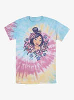 Disney Mulan Floral Tie Dye T-Shirt
