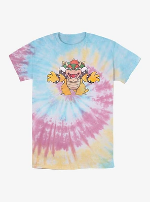 Nintendo Just Bowser Tie Dye T-Shirt