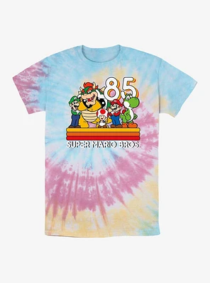 Nintendo Retro Bros Tie Dye T-Shirt