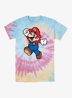 Nintendo Super Pose Tie Dye T-Shirt