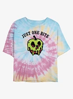 Disney Snow White and the Seven Dwarfs One Bite Tie Dye Crop Girls T-Shirt