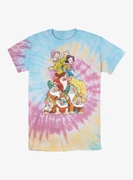 Disney Snow White and the Seven Dwarfs Squad Tie Dye T-Shirt