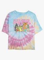 Star Wars Galaxy Fighters Tie Dye Crop Girls T-Shirt