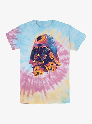 Star Wars Color Melted Vader Tie Dye T-Shirt