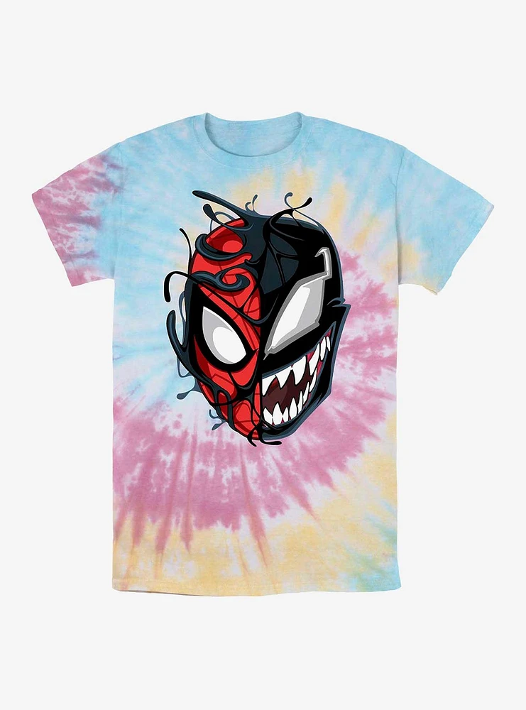Marvel Venom Peter Split Tie Dye T-Shirt