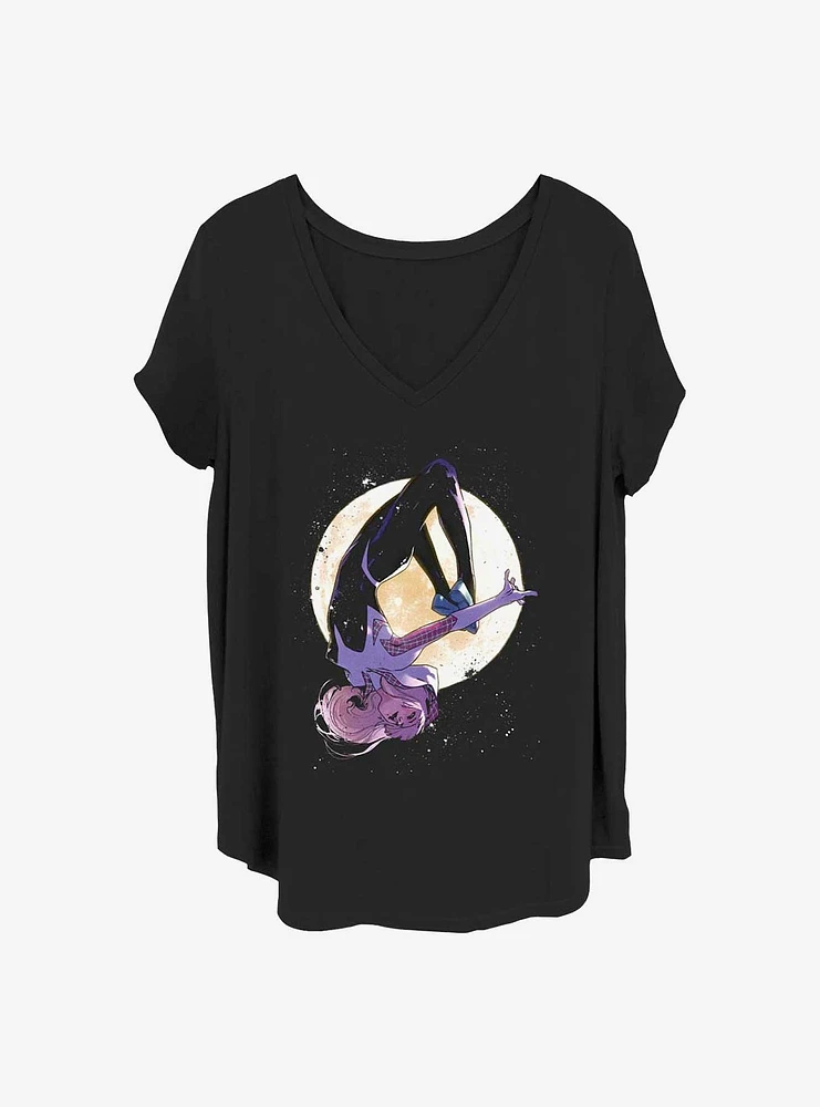 Marvel Spider-Gwen Spider Moon Girls T-Shirt Plus