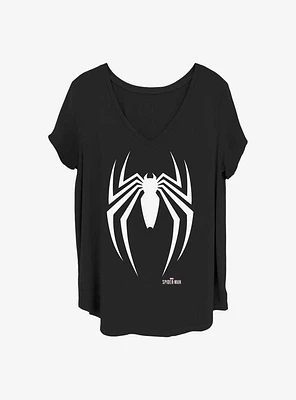 Marvel Spider-Man Spider Icon Girls T-Shirt Plus
