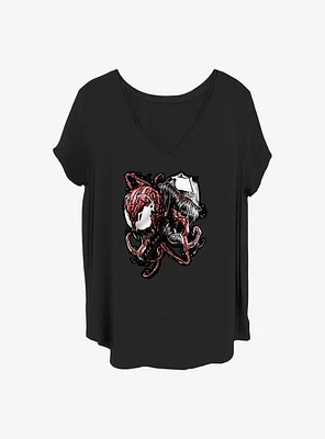 Marvel Venom Poison Girls T-Shirt Plus