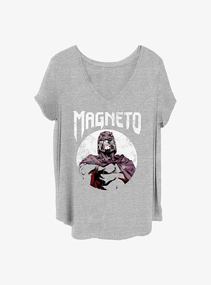 Marvel X-Men Magneto Pose Girls T-Shirt Plus