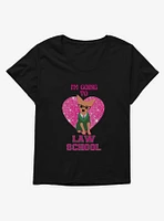 Legally Blonde Bruiser Going To Law School Girls T-Shirt Plus