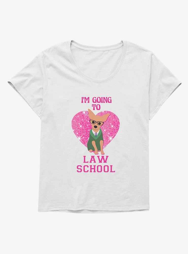 Legally Blonde Bruiser Going To Law School Girls T-Shirt Plus