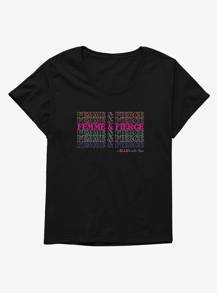 Legally Blonde Femme And Fierce Stack Girls T-Shirt Plus