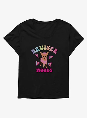 Legally Blonde Rainbow Bruiser Woods Girls T-Shirt Plus