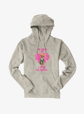 Legally Blonde Bruiser Going To Law School Hoodie