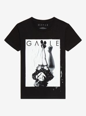 Gayle Upside-Down Portrait Boyfriend Fit Girls T-Shirt
