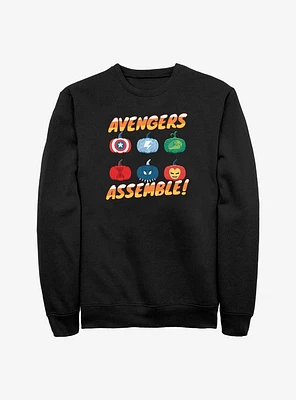 Marvel Avengers Pumpkin Assemble Sweatshirt
