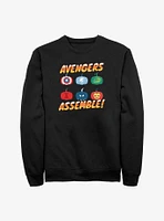 Marvel Avengers Pumpkin Assemble Sweatshirt