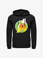 Marvel Avengers Donut Candy Corn Logo Hoodie