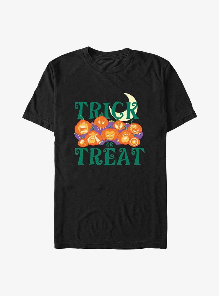 Marvel Avengers Pumpkins Trick Or Treat T-Shirt