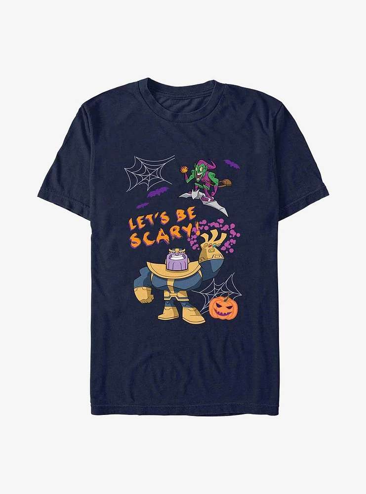 Marvel Avengers Be Scary Thanos Green Goblin T-Shirt