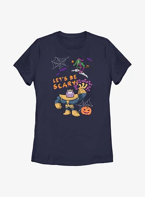 Marvel Avengers Be Scary Thanos Green Goblin Womens T-Shirt