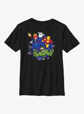 Marvel Avengers World's Scariest Heroes Youth T-Shirt