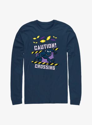 Marvel Black Panther Caution Crossing Long-Sleeve T-Shirt