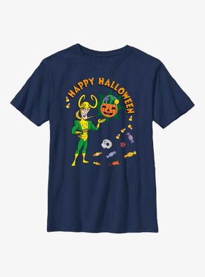 Marvel Loki Happy Halloween Youth T-Shirt