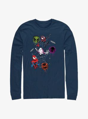 Marvel Spider-Man Trio Spifderverse Long-Sleeve T-Shirt