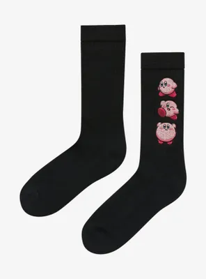 Kirby Embroidered Crew Socks