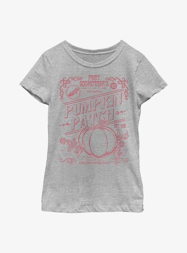 Disney Cinderella Midnight Pumpkin Patch Youth Girls T-Shirt
