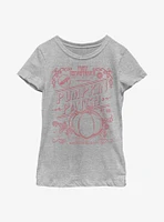 Disney Cinderella Midnight Pumpkin Patch Youth Girls T-Shirt