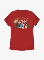 Disney Frozen Happy Harvest Group Womens T-Shirt