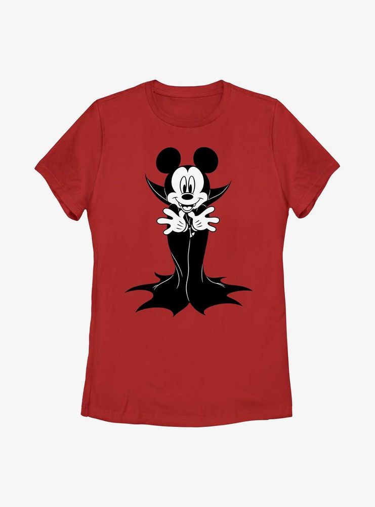 Disney Mickey Mouse Vampire Womens T-Shirt
