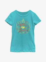 Disney Princesses Hello Fall Youth Girls T-Shirt