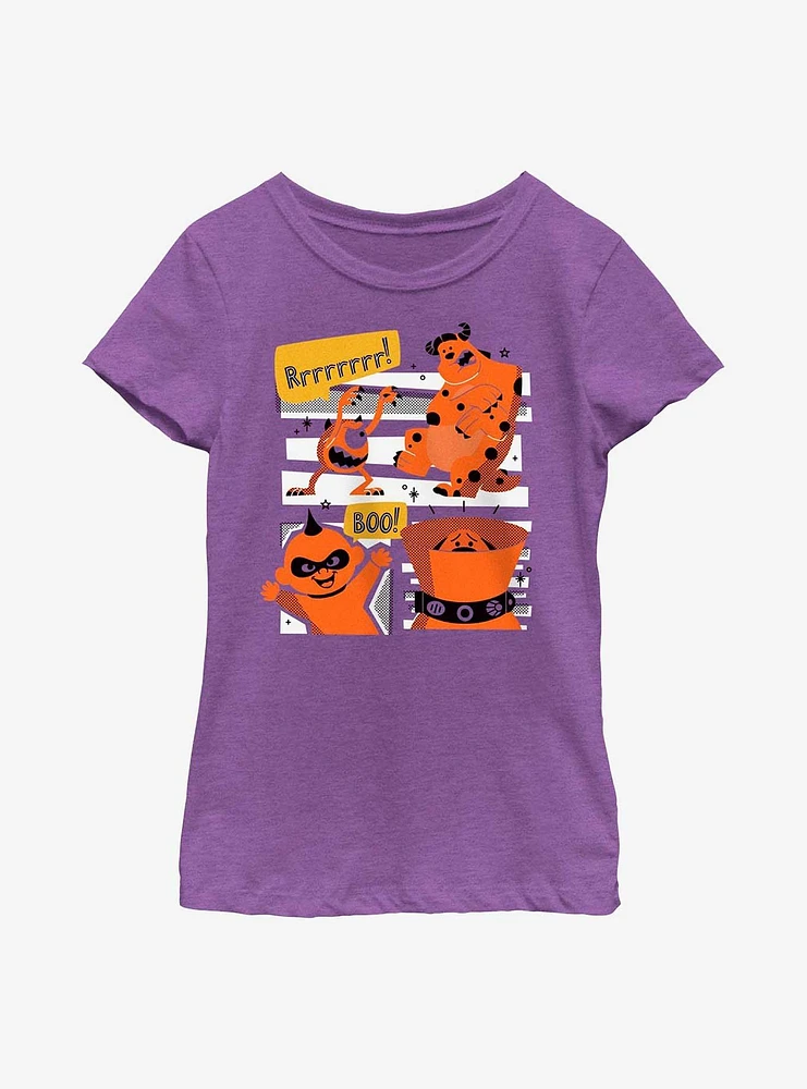 Disney Pixar Spooktober Youth Girls T-Shirt
