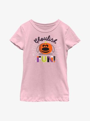 Disney Pixar Up Dug's Ghoulish Fun! Youth Girls T-Shirt