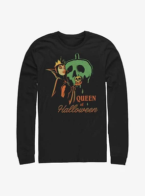 Disney Snow White And The Seven Dwarfs Evil Queen of Halloween Long-Sleeve T-Shirt