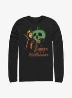 Disney Snow White And The Seven Dwarfs Evil Queen of Halloween Long-Sleeve T-Shirt