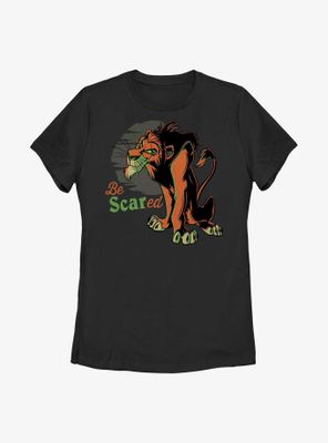 Disney The Lion King Be SCARed Womens T-Shirt